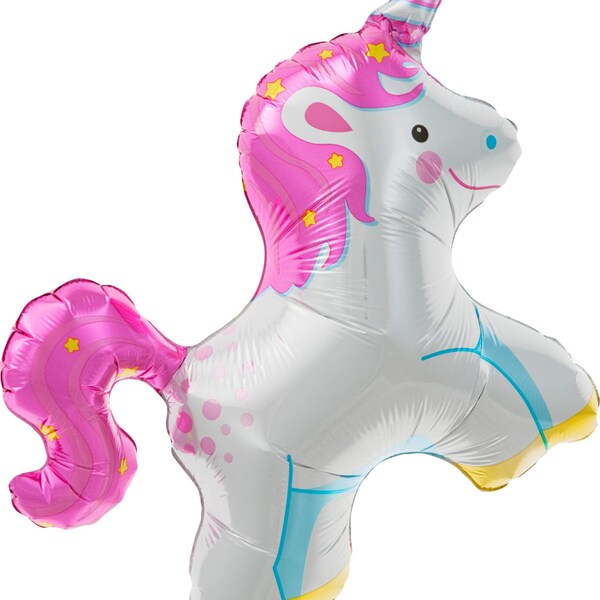 36 Inch Unicorn Balloon, Unicorn Party, Unicorn Party Supplies, Unicorn Party Decor, Rainbow Party, Unicorn Confetti,