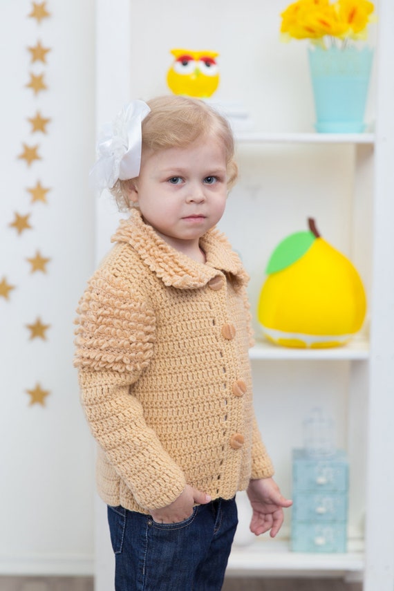 crochet princess cardigan pattern english