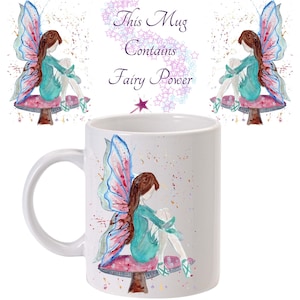 Fairy mug, fairy gift, ceramic mug, fairy ceramic mug, fairy power, fairy cup, personalised mug