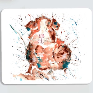 Guinea pig placemat, personalised guinea pig placemat, guinea pig love gift,guinea pig kitchenware