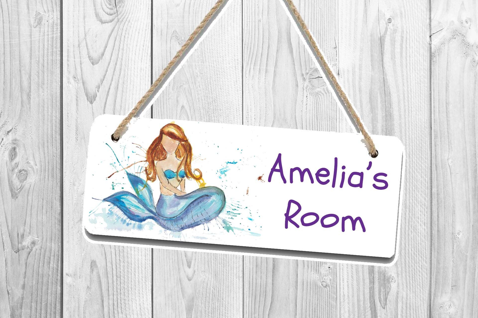 personalised childrens door plaques
