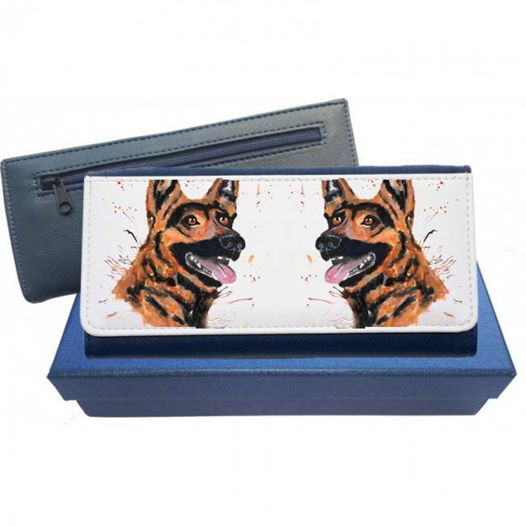 German Shepherd Purse Ladies Purse Leather Style Purse - Etsy UK