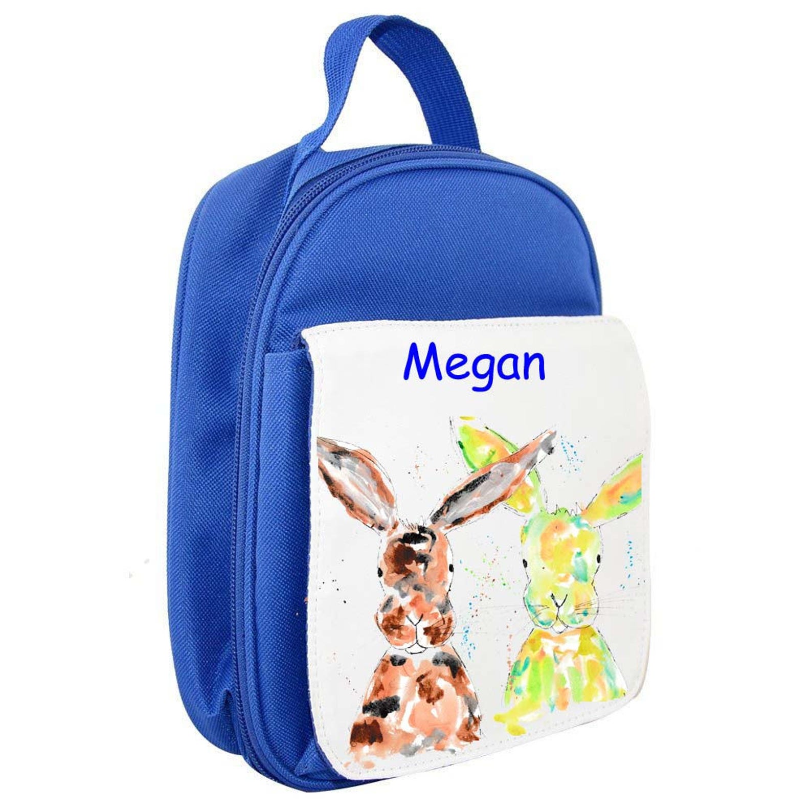 Personalised Rabbit Childrens Lunch Bag Rabbit Lunch Bag Etsy