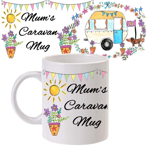 mums caravan mug