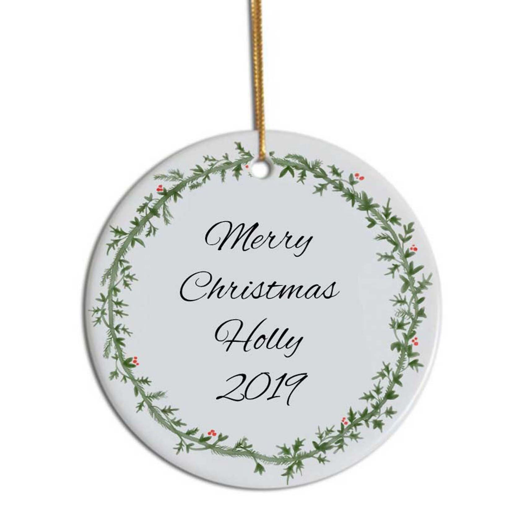 シーズーのツリーの飾り、パーソナライズされたクリスマスの飾り