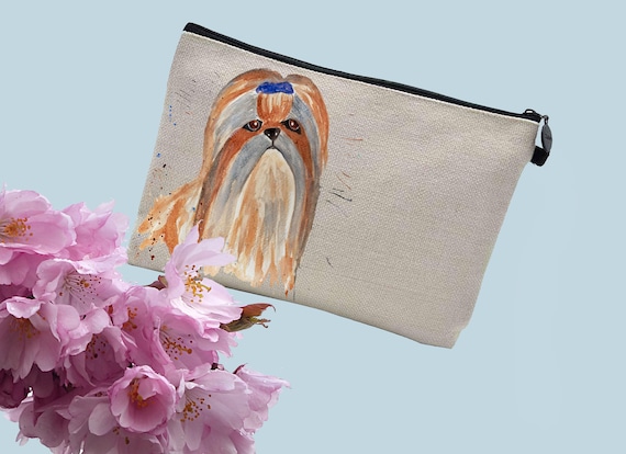 Shih Tzu Shoulder Bag - Watercolor Shih Tzu Shoulder Bag - Watercolor
