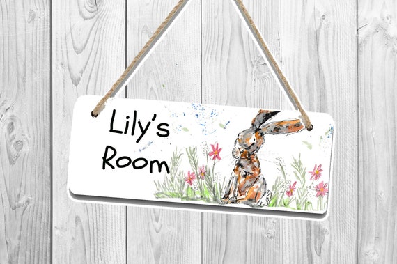personalised childrens door plaques