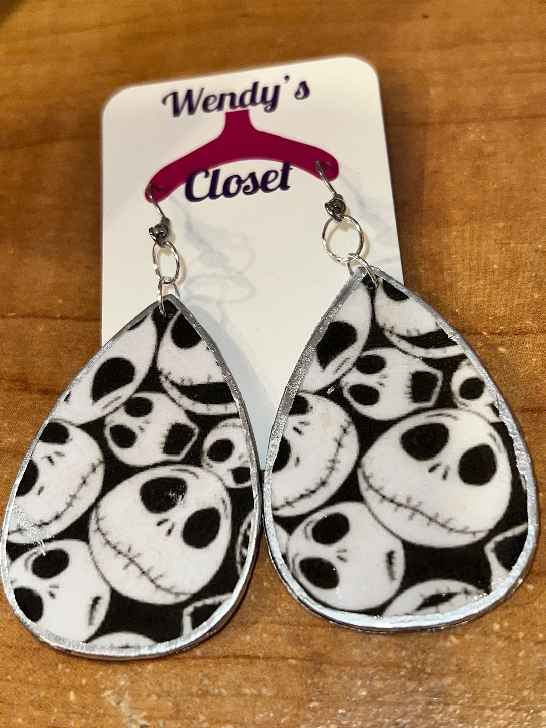 JACK SKELLINGTON Earrings Halloween Nightmare Before Etsy