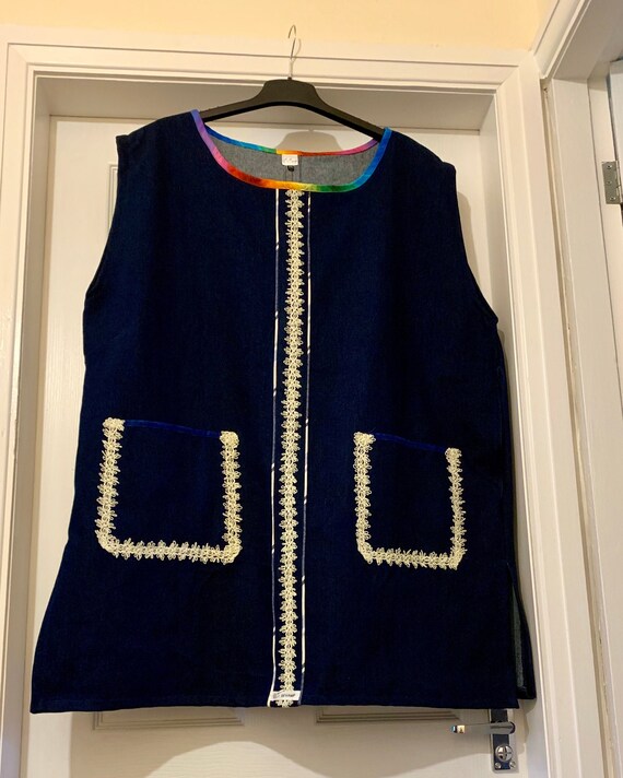 denim dress size 20