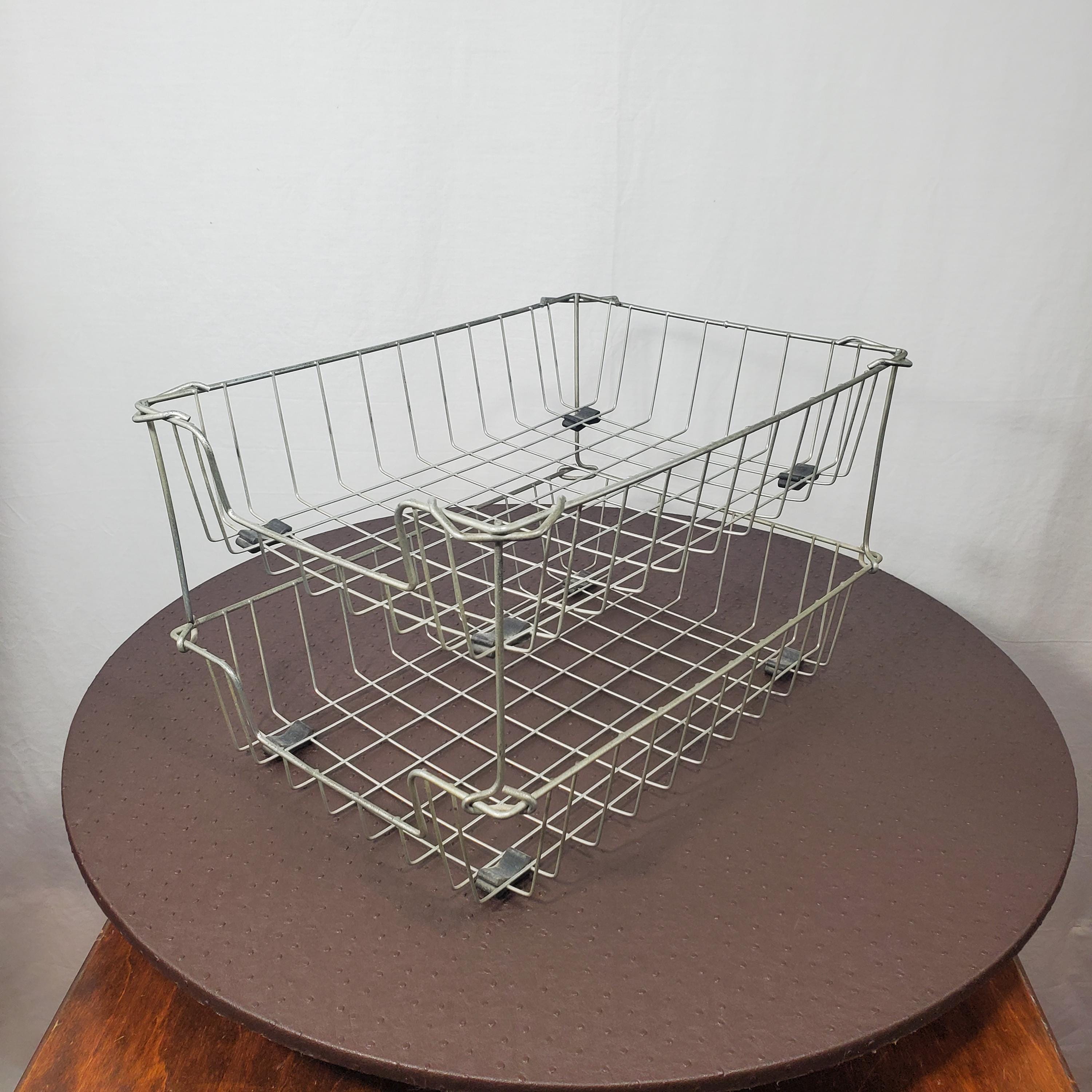 Wire Sorteer Vintage Industrial Wire File Sorter, Stacked Office Decor, 948 - Etsy
