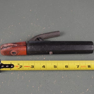 Welding Rod Holder, Electrode Holder, Vintage Welding Tool, Vintage Blacksmith,  #784