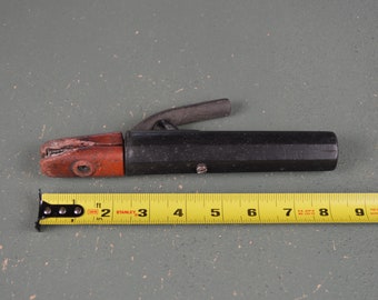 Vintage Welding Rod Holder: 1950s Electrode Tool, Blacksmith Decor, #784