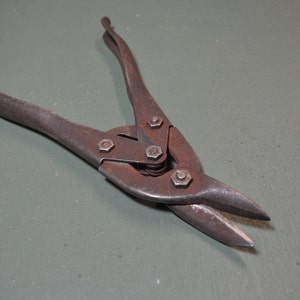 Vintage Tin Snips, Wiss Metal Shears,  #312