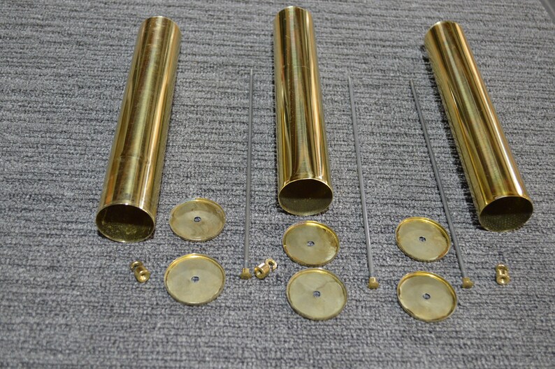 Grandmother Clock Weight Brass Shells, USED, 40 Mm by 230 Mm, 770 - Etsy