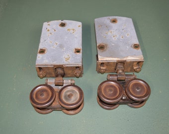 Vintage Barn Door Rollers, Authentic Farm Hardware, #619