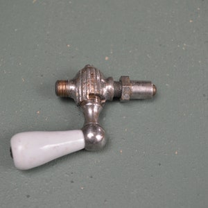 Antique Porcelain Radiator Lever Handle, Victorian House Hardware, Era ...