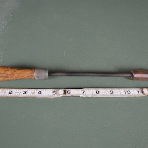 Solder Iron with Wood Handle, Blacksmith Tools, #583