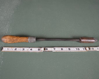 Solder Iron with Wood Handle, Blacksmith Tools, #583