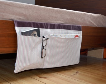 Bed organizer - Mrs. Knallpea - the bed utensil silo ensures order on the youth bed, loft bed or adult bed