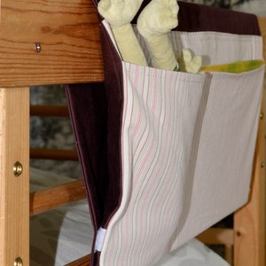 Bed organizer Mrs. Knallpea the bed utensil silo ensures order on the youth bed, loft bed or adult bed image 7