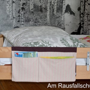 Bed organizer Mrs. Knallpea the bed utensil silo ensures order on the youth bed, loft bed or adult bed image 4