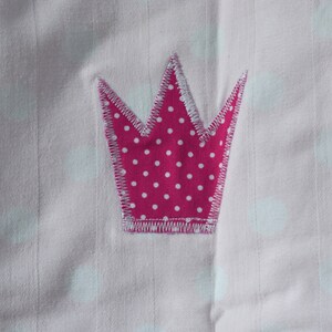 Türutensilo/Wandtasche Prinzessin Knallerbse Das riesige XXL Utensilo mit Krone in rosa u. pink bietet viel Stauraum auf kleinstem Raum Bild 6