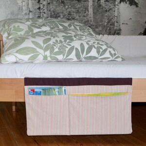 Bed organizer Mrs. Knallpea the bed utensil silo ensures order on the youth bed, loft bed or adult bed image 2