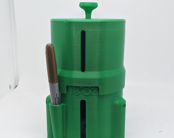 18 OZ plastic cup dispenser Deluxe package