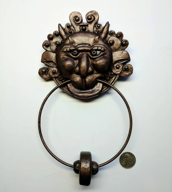Labyrinth Inspired Mini Right Door Knocker
