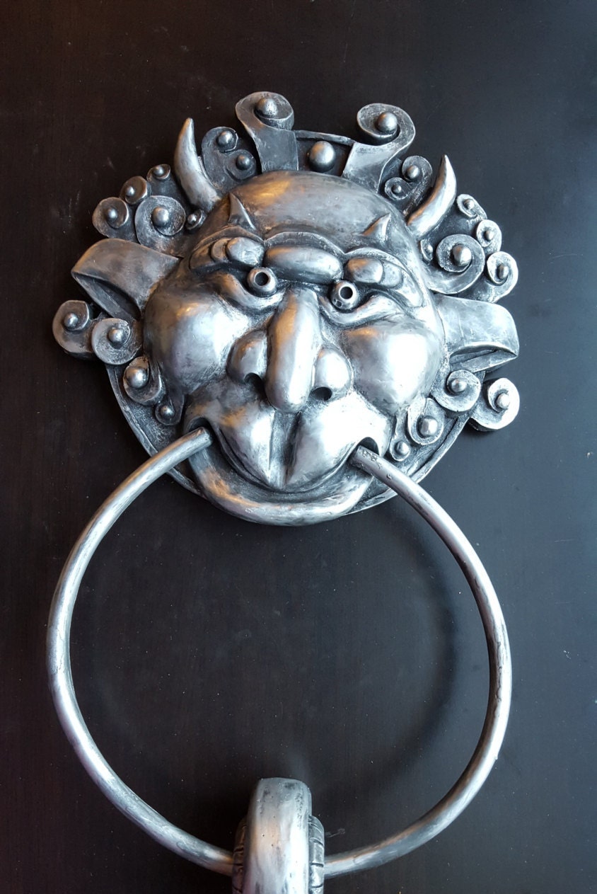 The Labyrinth Inspired Door Knockers Pair Left and Right Etsy