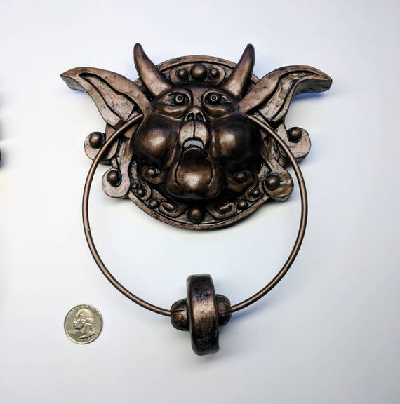Labyrinth Inspired Mini Left Door Knocker