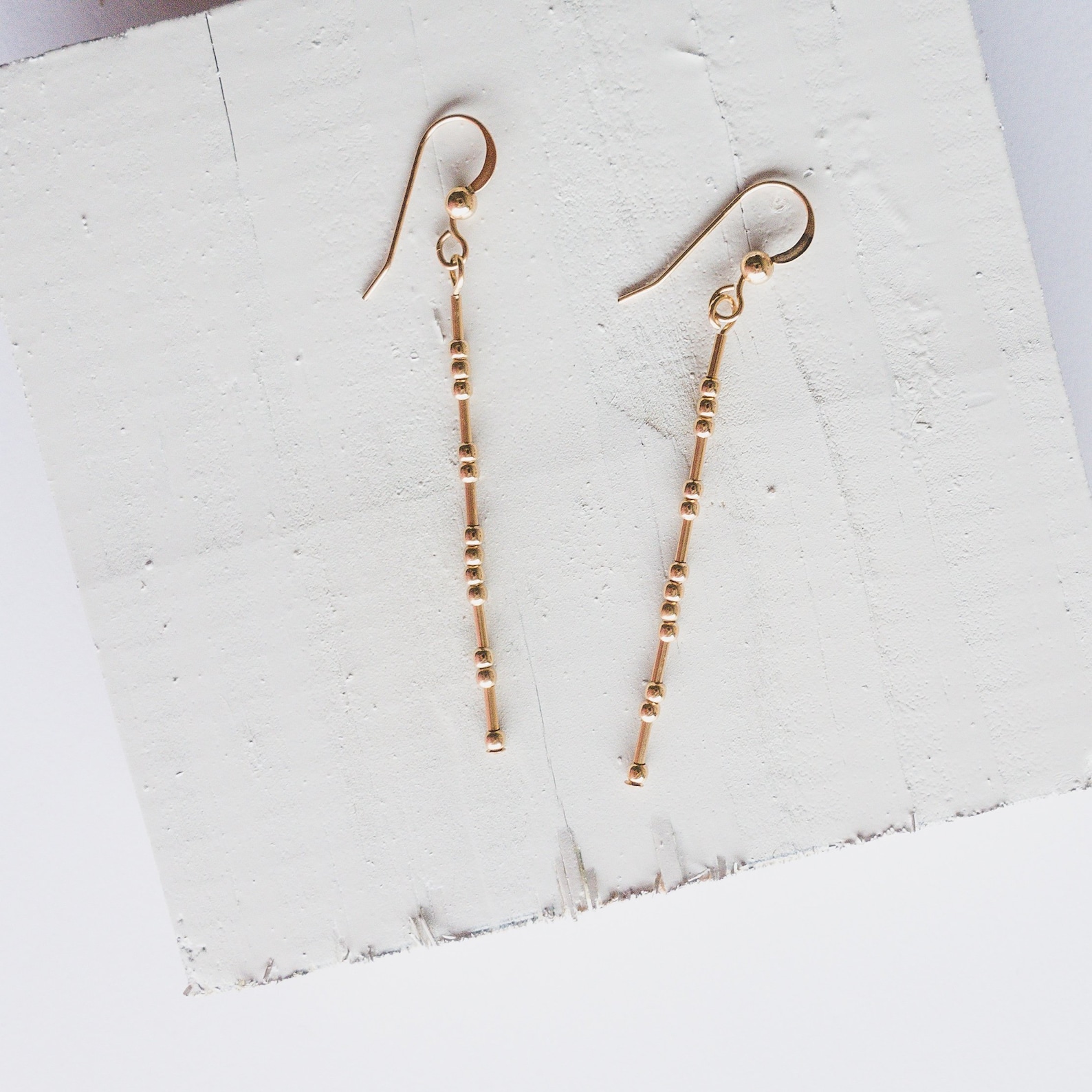 CUSTOM Morse Code Drop Earrings colorful Summer Dangle Etsy