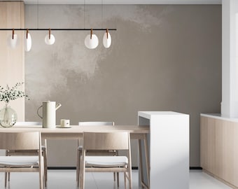 Subtle Texture Wallpaper, Neutral Beige Wall Mural, Modern Minimalist Decor, Faux Concrete Wall Covering, Minimalist Concrete Plaster Effect