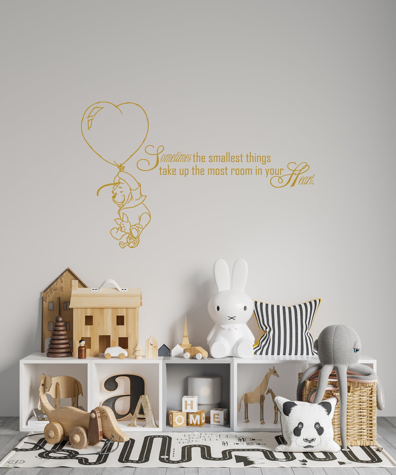 Winnie the Pooh Quote Wall Decal Vinyl Sticker Decals Quotes Etsy