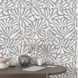 Vintage Floral Wallpaper Retro – Wallpaper DIY Home Décor, Large Pattern Wallpaper for Living Room, Bedroom Wallpaper