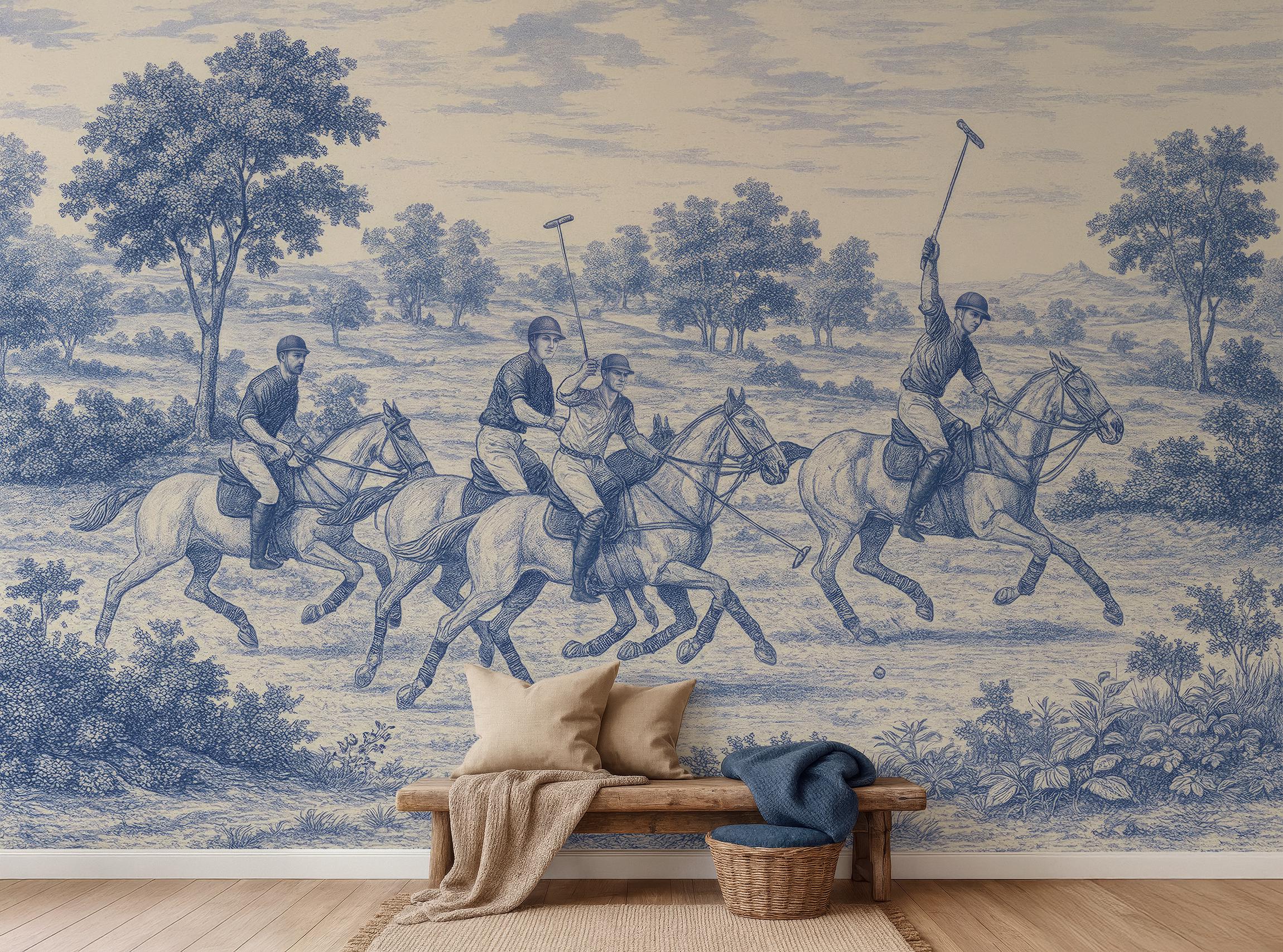 スカート Eloise Pinafore Horse Toile Print Eloise Pinafore Horse Toile Print Girl Blue Ribbon Horse Toile