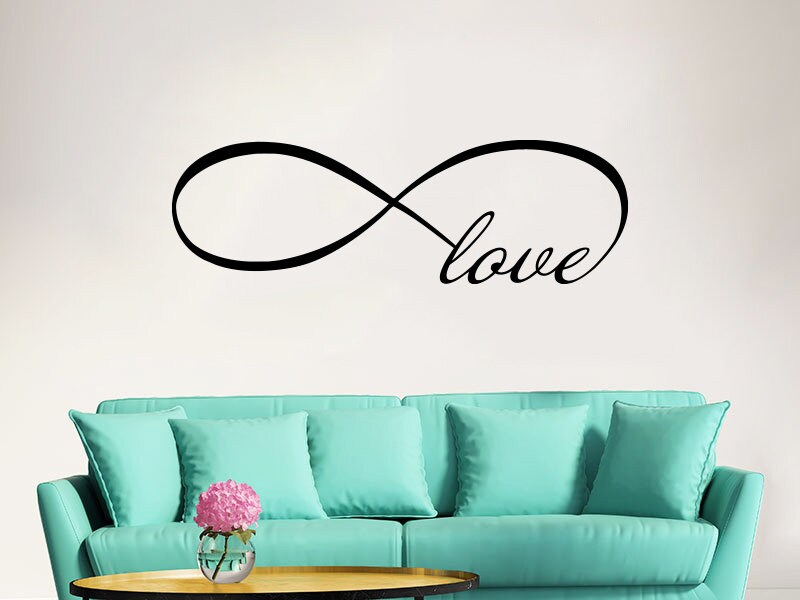 Infinity Family - Wandtattoo Aufkleber Familie Kinderzimmer Für Immer