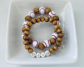 木製スパイダーボールブレスレット 木製ビーズの「はい、アーメン」ブレスレット、木製信仰ブレスレット