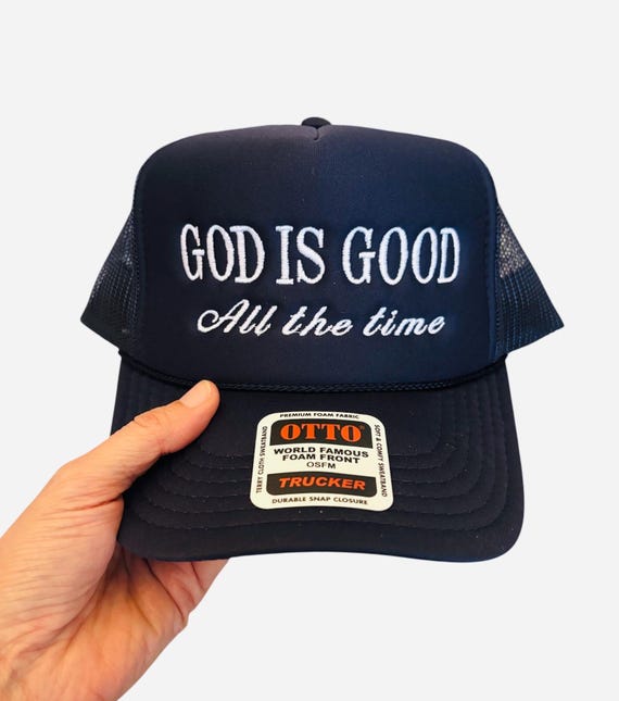 God is Good All the Time Trucker Hat, Jesus Hat, Faith Hat  display picture 1