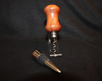 Padauk Bottle Stopper (Showcase)