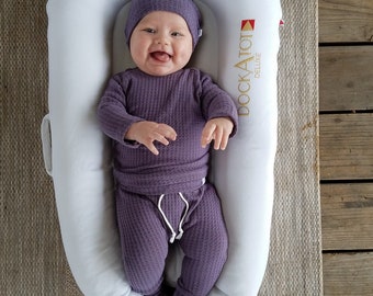 baby boy purple outfit