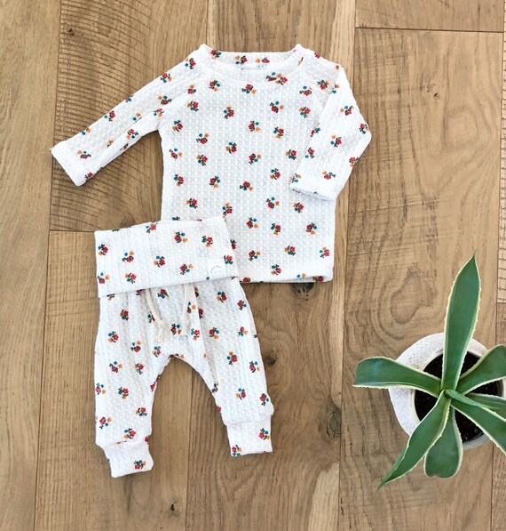 vintage floral baby clothes