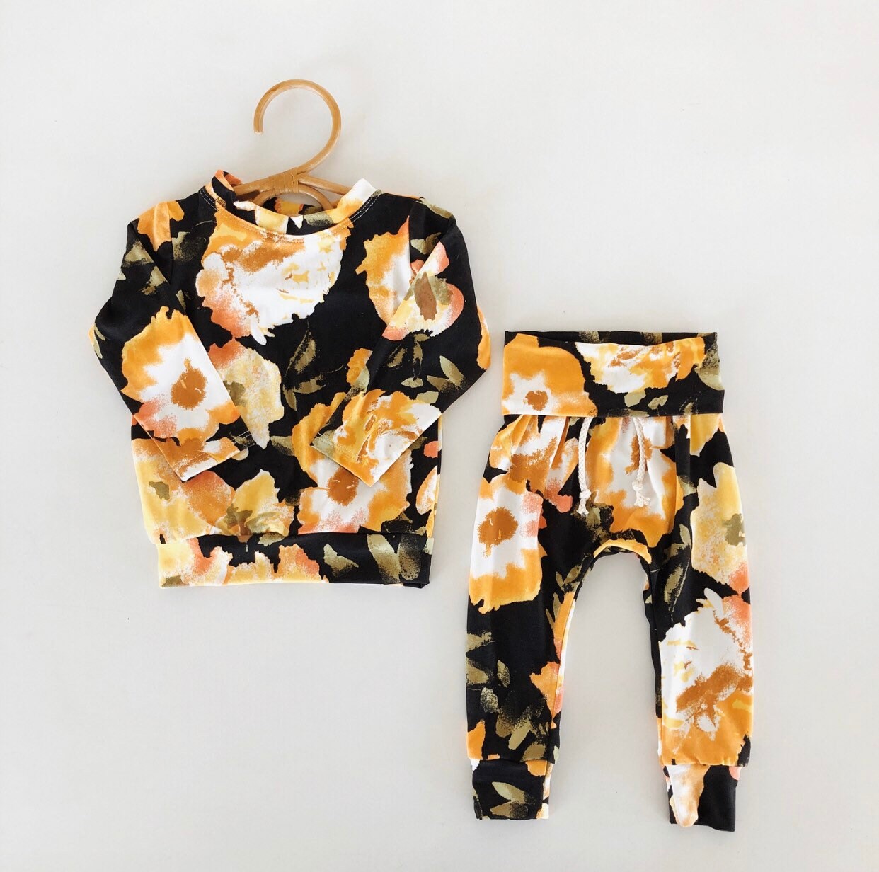 Floral Baby Clothes Slouchy Toddler 
