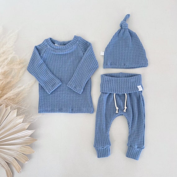 Ropa de bebé Blue ropa de niño recién nacido suave - España