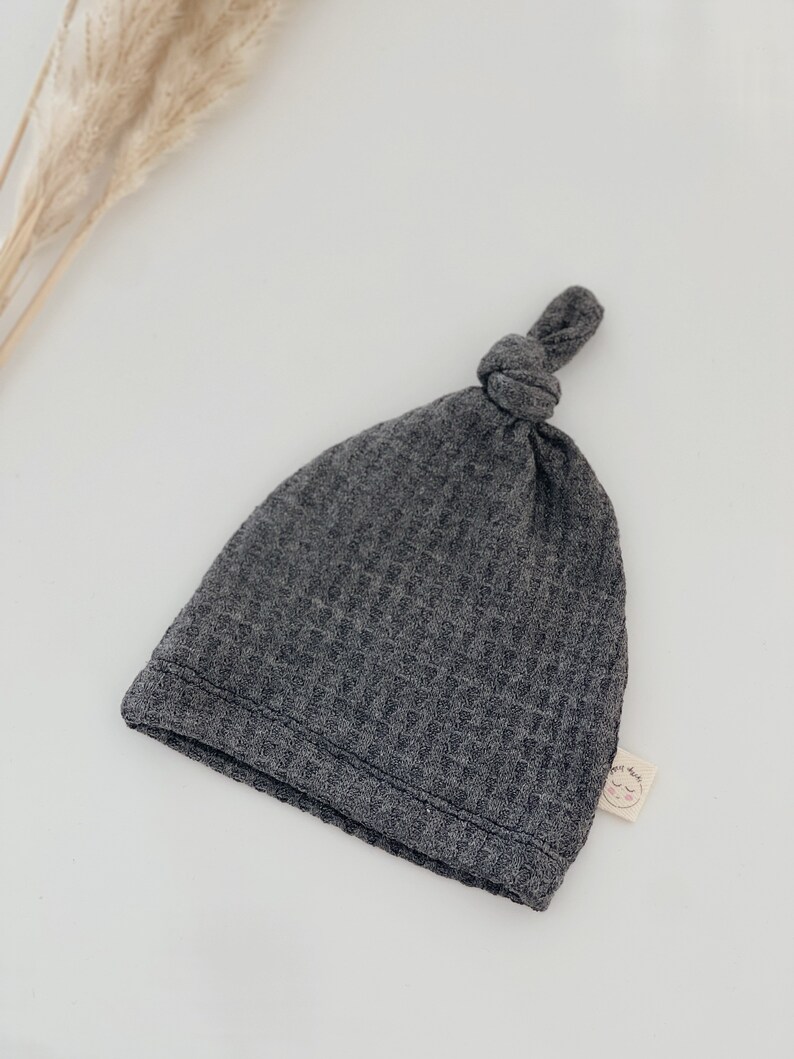 Waffle baby hat