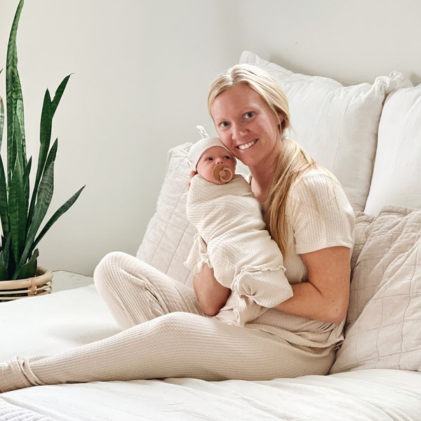 Mom and Baby Matching Hospital Outfits Etsy