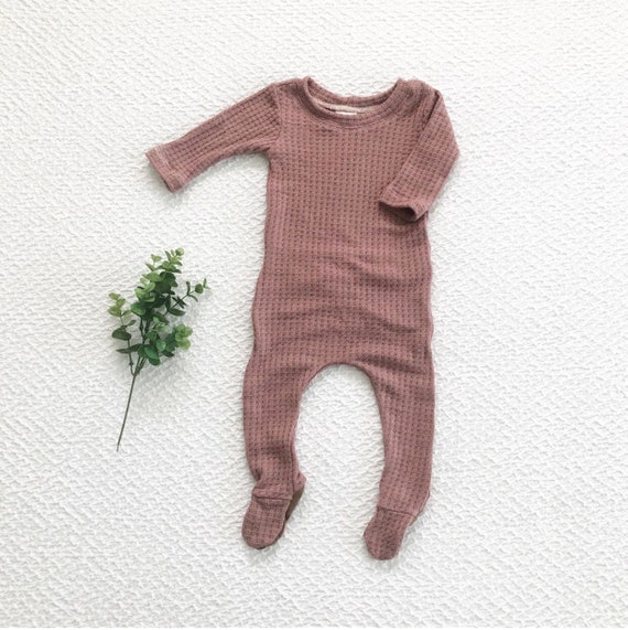 mauve baby clothes