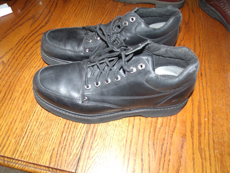 Mens Shoes SN6802 SKECHERS Leather Upper Balance Size 13 Etsy