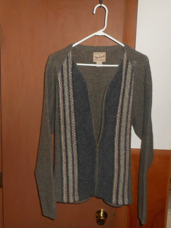 woolrich zip sweater