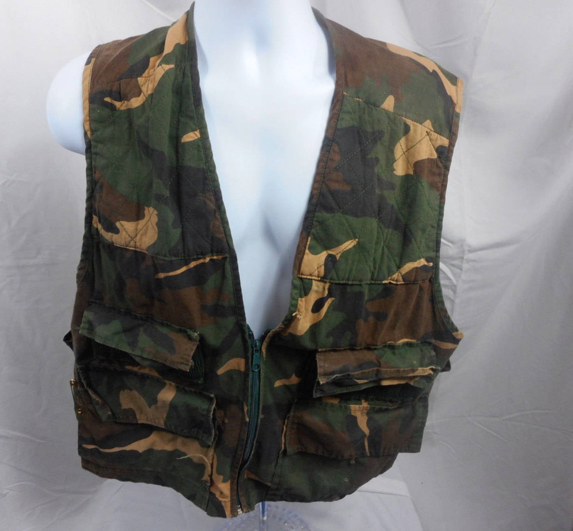 Vintage Duck Bay Hunting Vest Duck Hunting Vest Cotton Duck Etsy